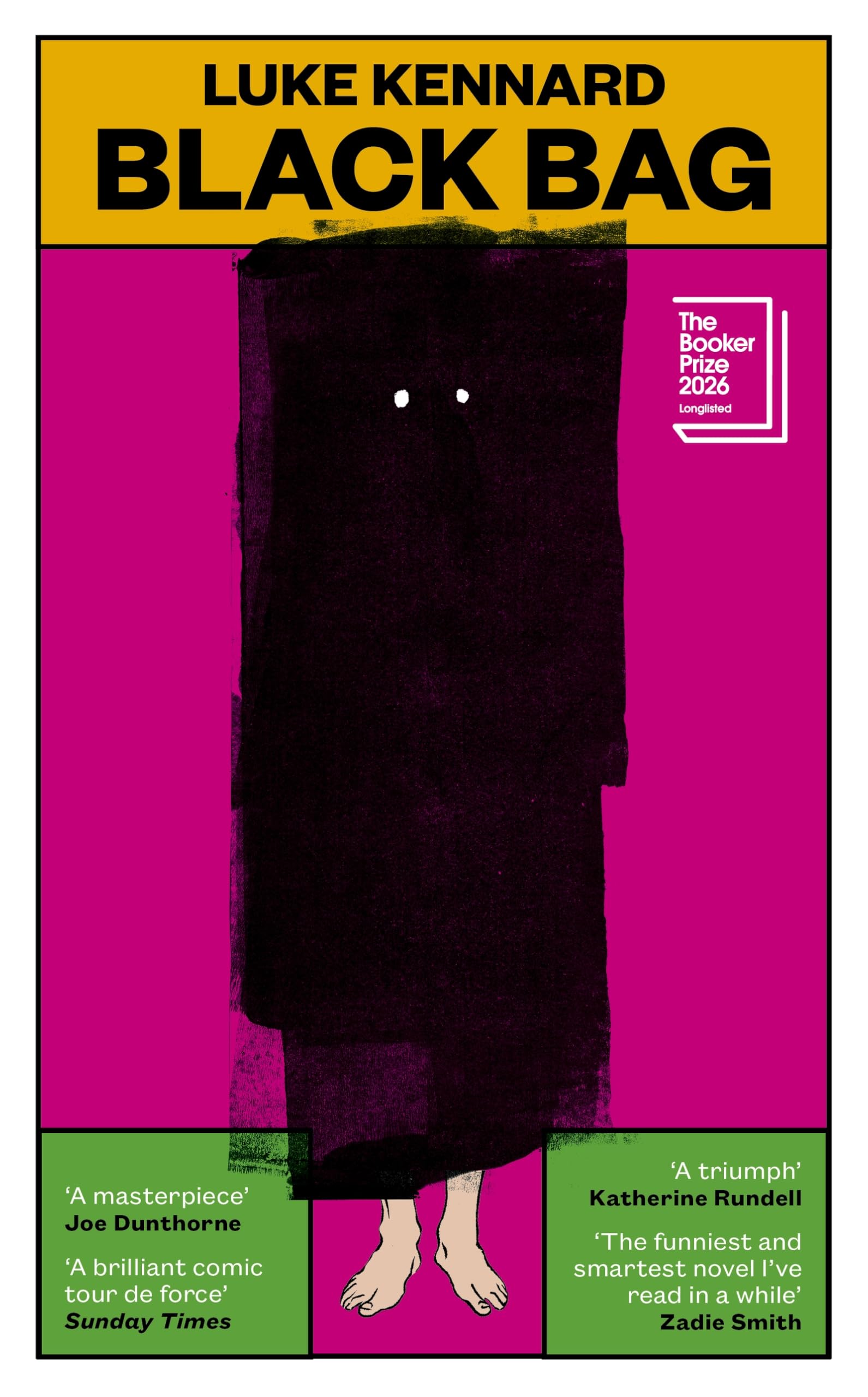 Black Bag by Luke Kennard (Hardback Book)