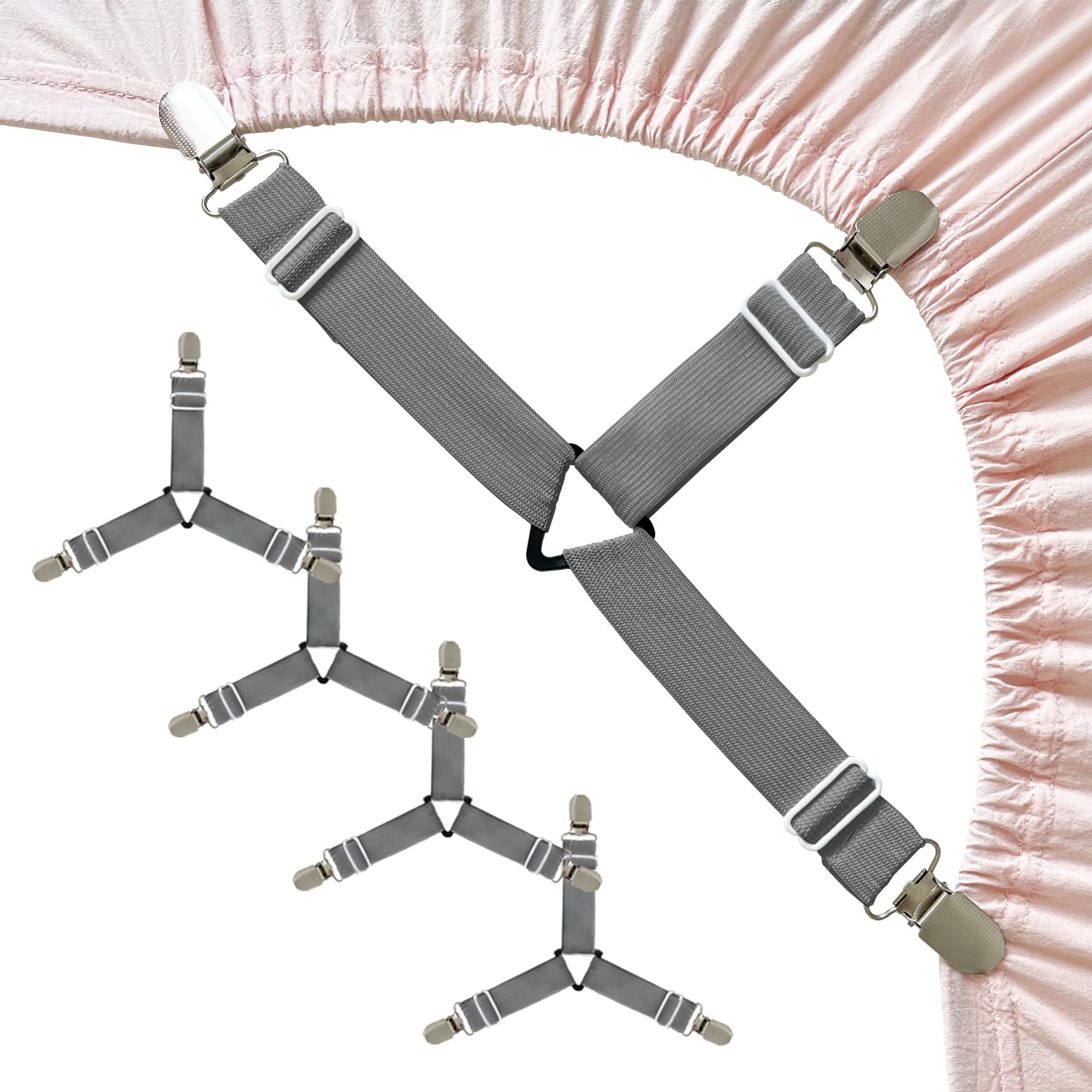 Bozenu Bed Sheet Straps - bedding accessories | Mubboo