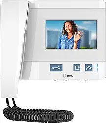 UNID INT PORTEIRO ELETRONICO C/VIDEO HDL VIDEO CLASS - 4.3" BRANCO - 90.02.13.004