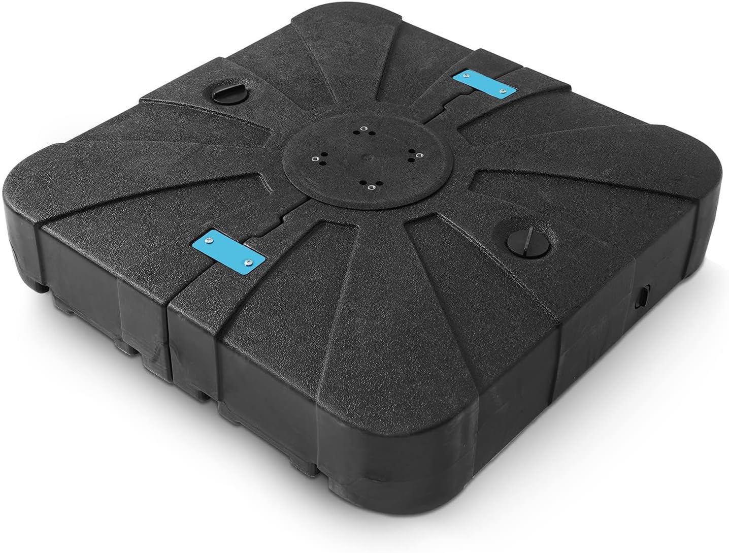 34'' X 34'' Cantilever Umbrella Weighted Base, 300lbs Capacity Heavy Duty Outdoor Offset Umbrella Stand Base