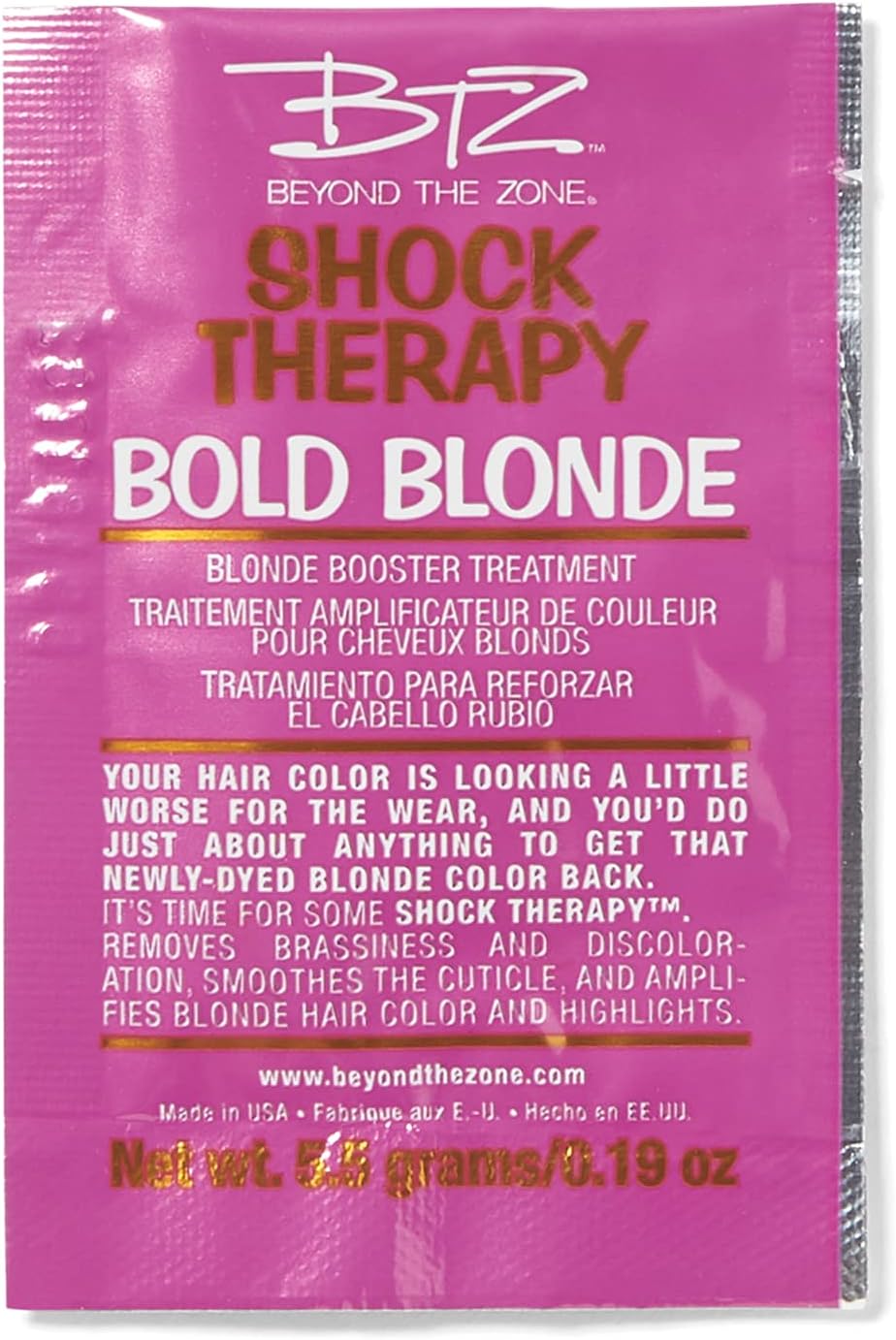 Bold Blonde Treatment