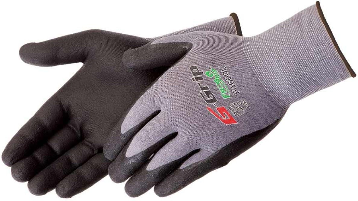 G-Grip F4600 Micro-Foam Palm Coated Nitrile Glove, 15 Gauge, LG, 12/pr