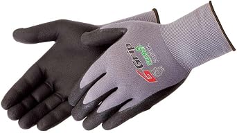 G-Grip F4600 Micro-Foam Palm Coated Nitrile Glove, 15 Gauge, LG, 12/pr