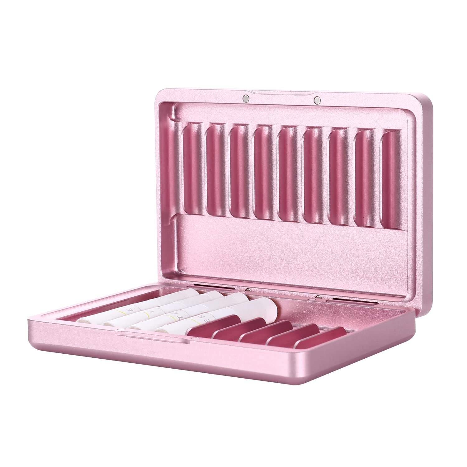 Porta Heets IQOS In Alluminio - Capacità 20, Compatto, Resistente, Design Viola - Foto 2