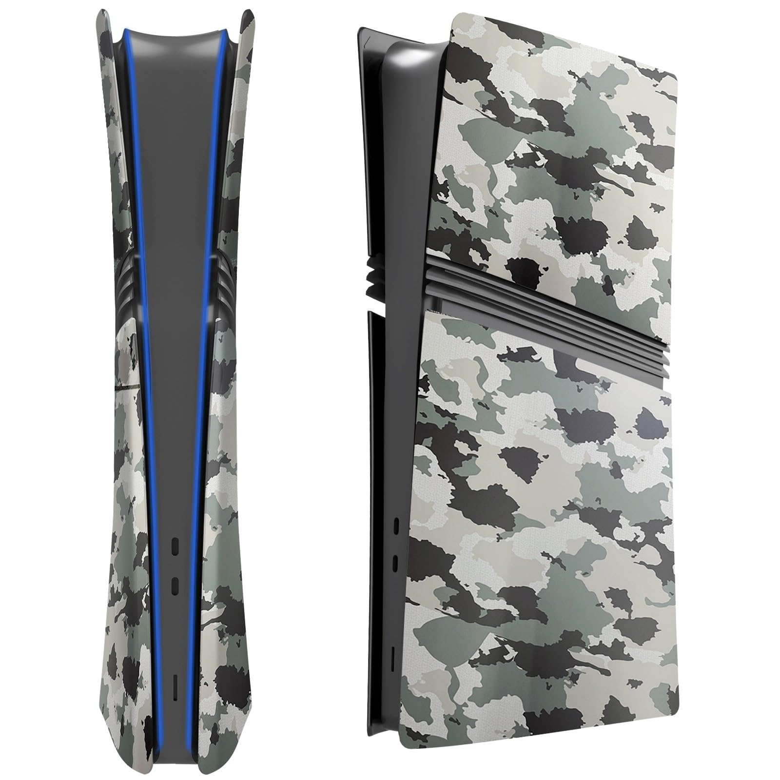 Digital Edition Cover Plates for New PS5 Pro Console Shell Panels Compatible with New PlayStation 5 Pro Accessories