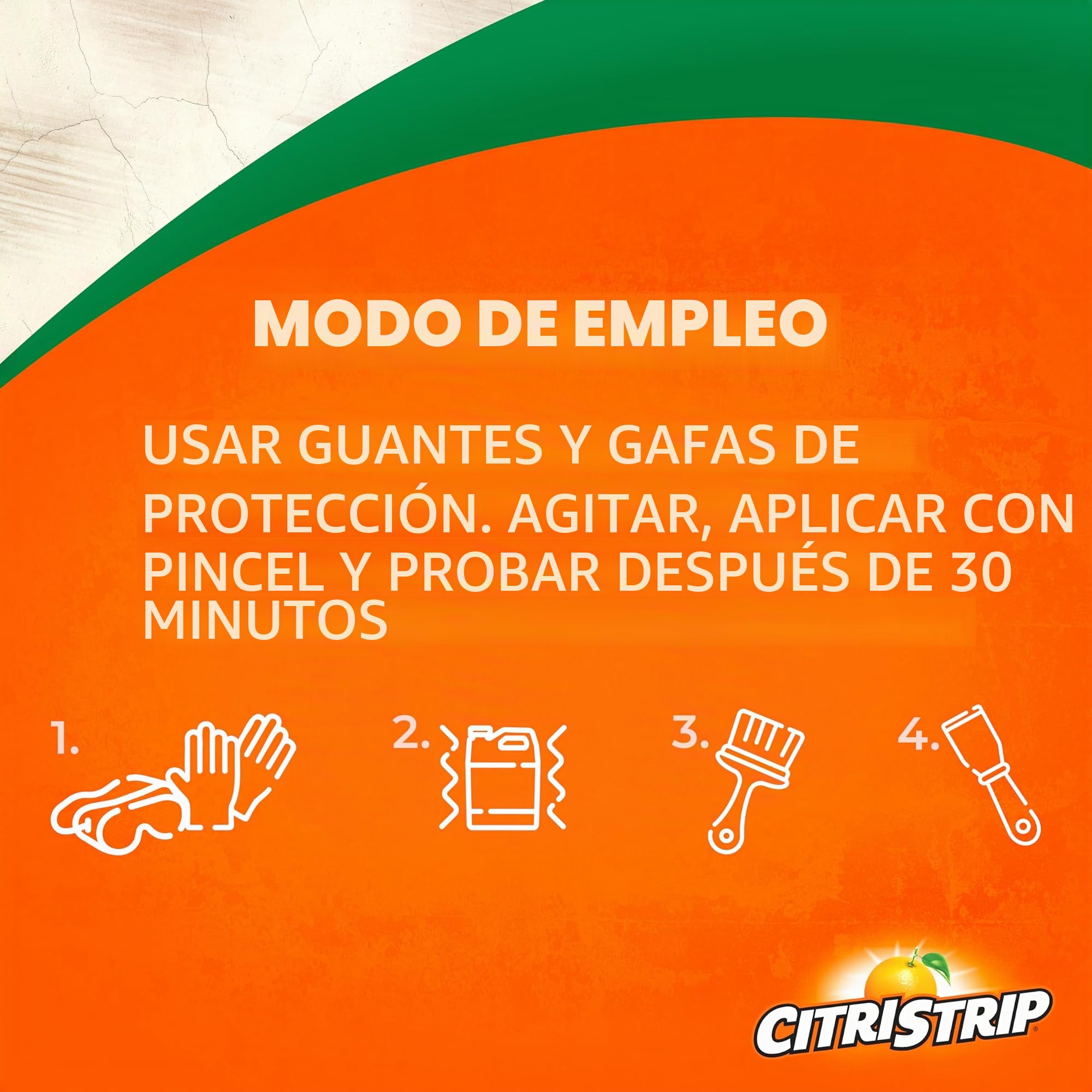 Citristrip® Gel decapante, removedor de pintura cítrica, 40 onzas