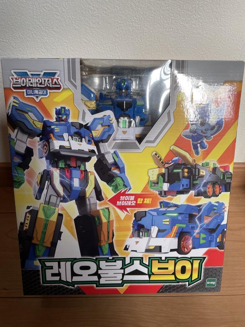 ミニフォース レオブルズV Mini Force] V Leo Sword Transforms from a lion-shaped