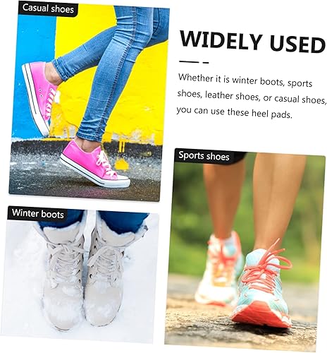 Miniatura 2 de Healeved 24 piezas de seguimiento subsidio talón empuñaduras de zapatos zapatos demasiado grandes insertos suaves plantillas de zapatos botas con