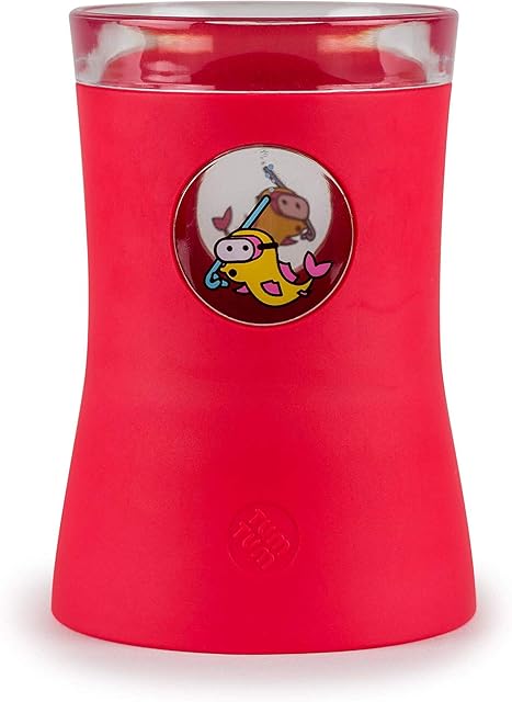 TUM TUM Super Stable Cup for Toddlers, Anti-topple Junior Cup, BPA Free (Freda Fish)