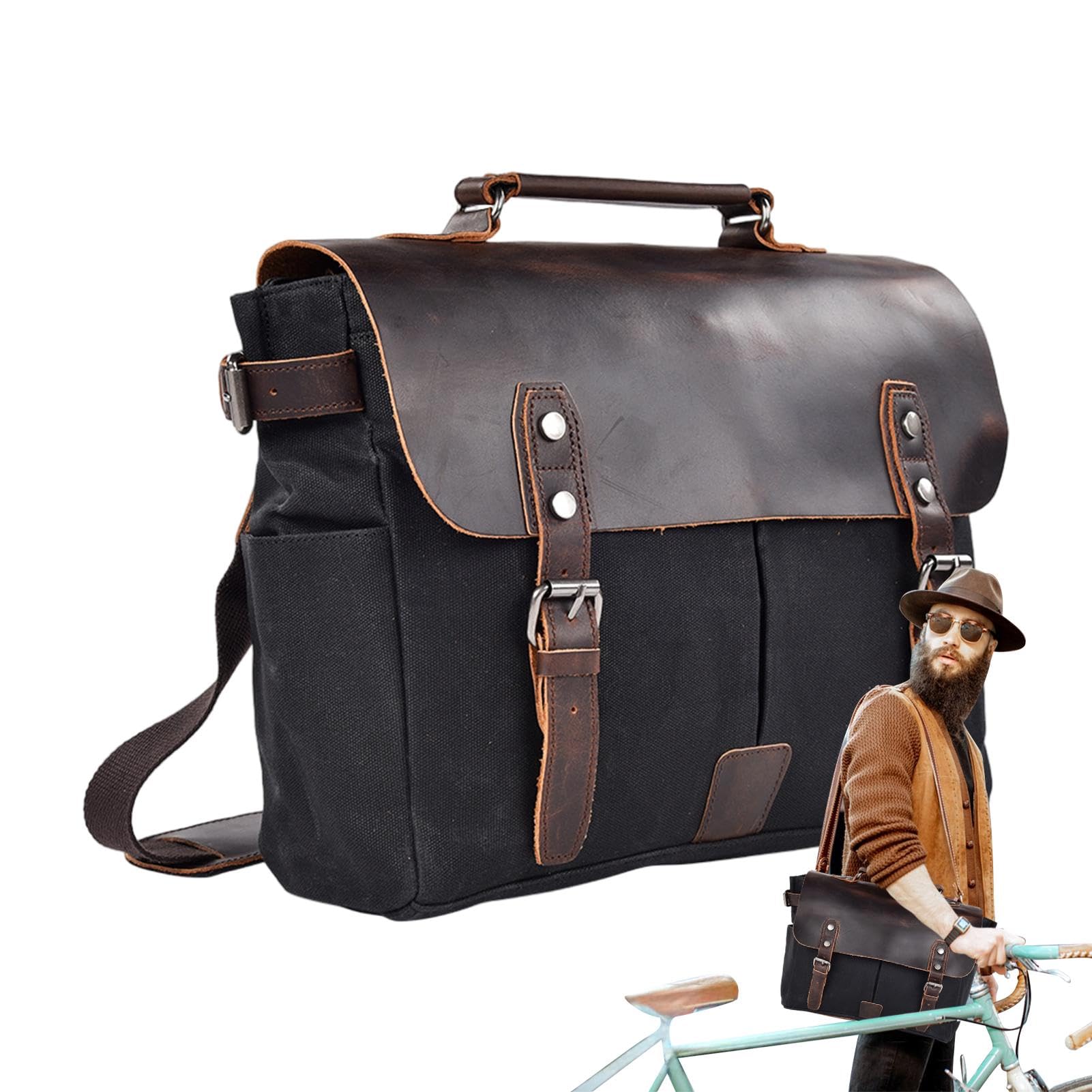 Sac de moto vintage à suspendre sur le côté de la moto, sacoches de selle | imperméables de grande capacité, sac de rangement pour outils de moto, sacoches de selle de vélo de route de montagne, sac de