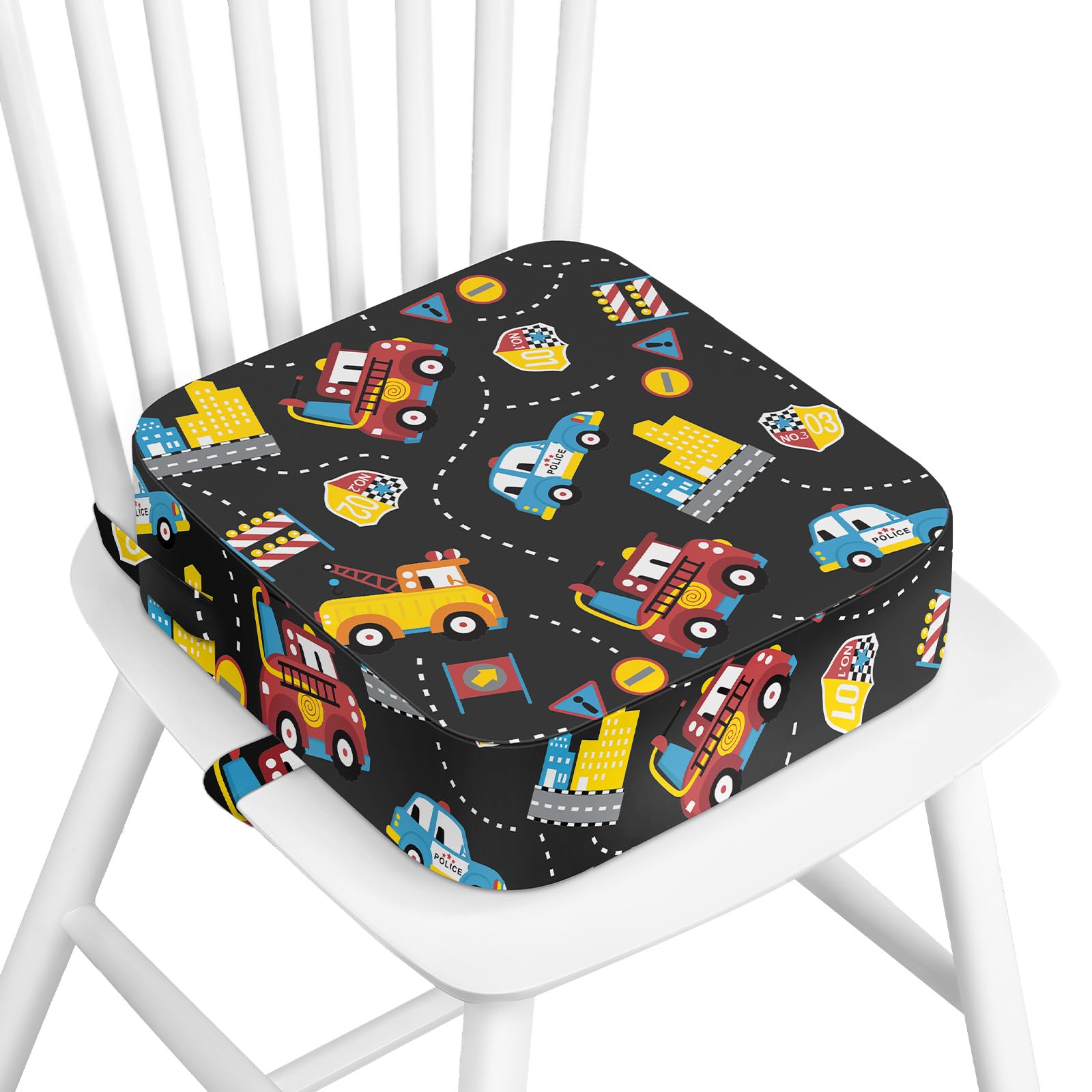 Wooshwa Kids Booster Seat for Dining Table, 4" Kids Booster Seat for Chair