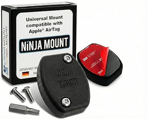 NINJA MOUNT anyTag by Support Universel Airtag pour vélo, Campeur,