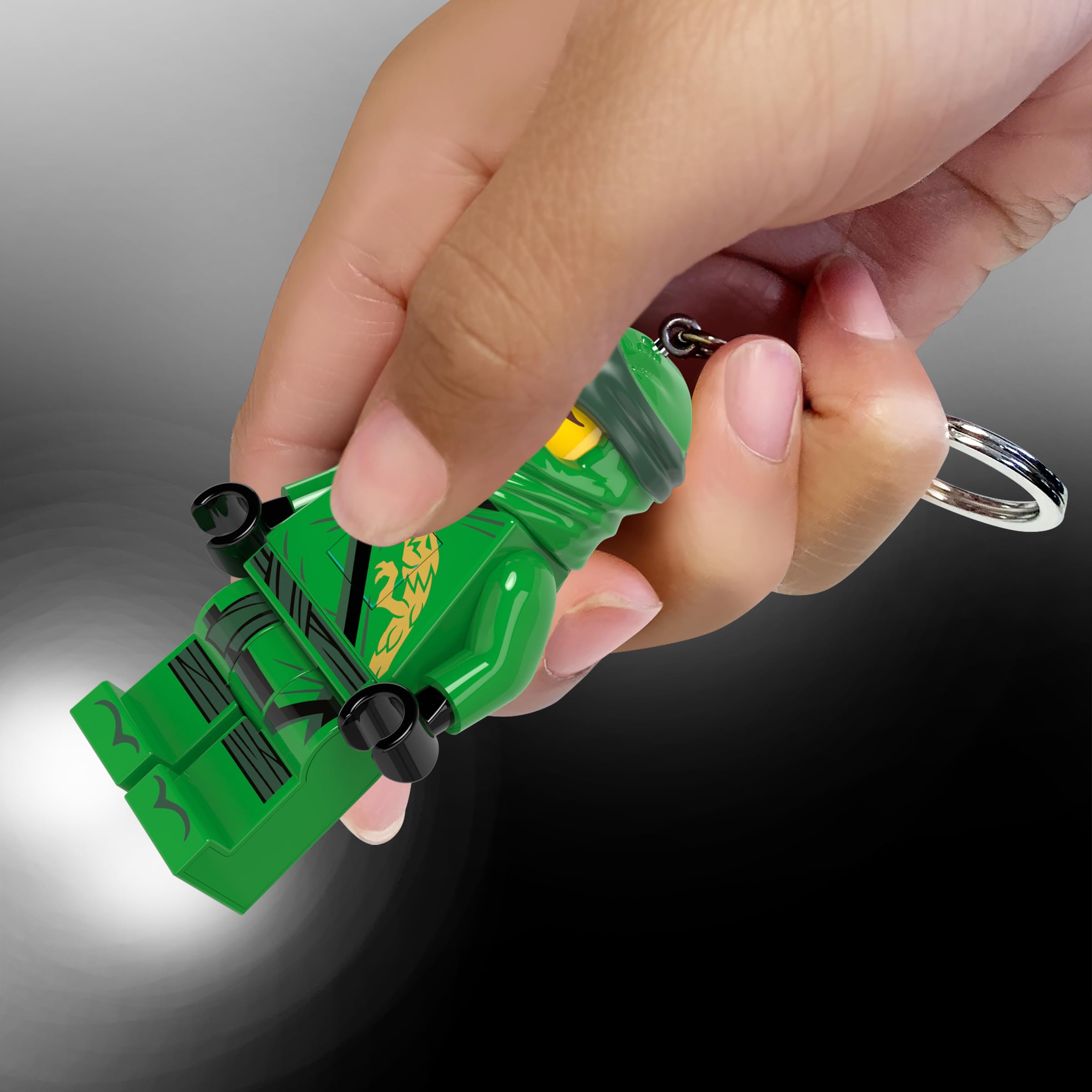 LEGO Ninjago Legacy Schlüsselanhänger Licht - Lloyd - 76 mm große Figur