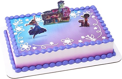 DecoSet® Disney Encanto Cake Topper, kit de decoración de tartas, juego de 3 piezas