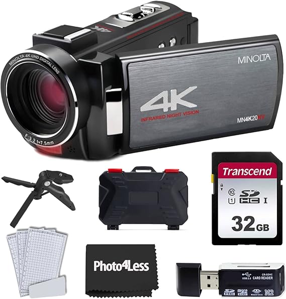 MINOLTA® MN4K20NV 4K Ultra HD / 30 MP Night Vision