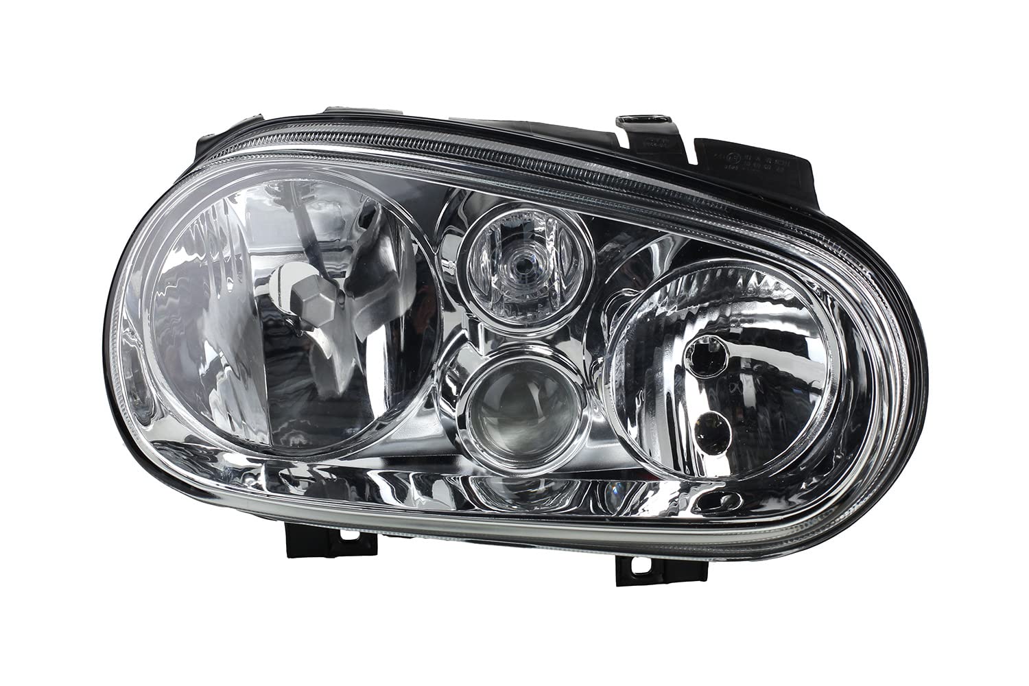 Johns, Juego de faros para VW Golf IV 1J1 1997-2003 como juego H7/H1/H3 li+re.