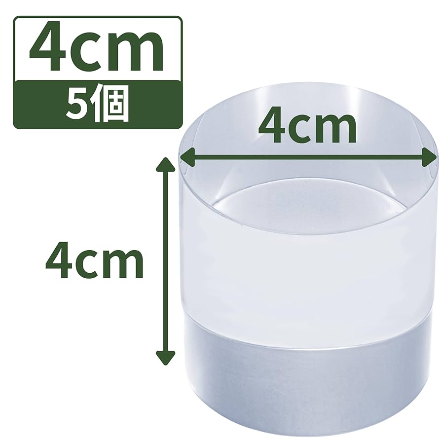 Amazon.co.jp: つくしサイエンス アクリルブロック 直径40mm×高