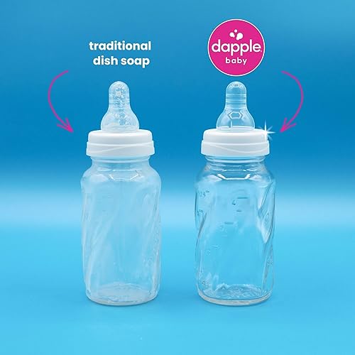 Miniatura 33 de Repuesto para líquido para lavar platos y botellas de bebé Dapple, sin fragancia, 34 onzas líquidas, DP-035B, 2
