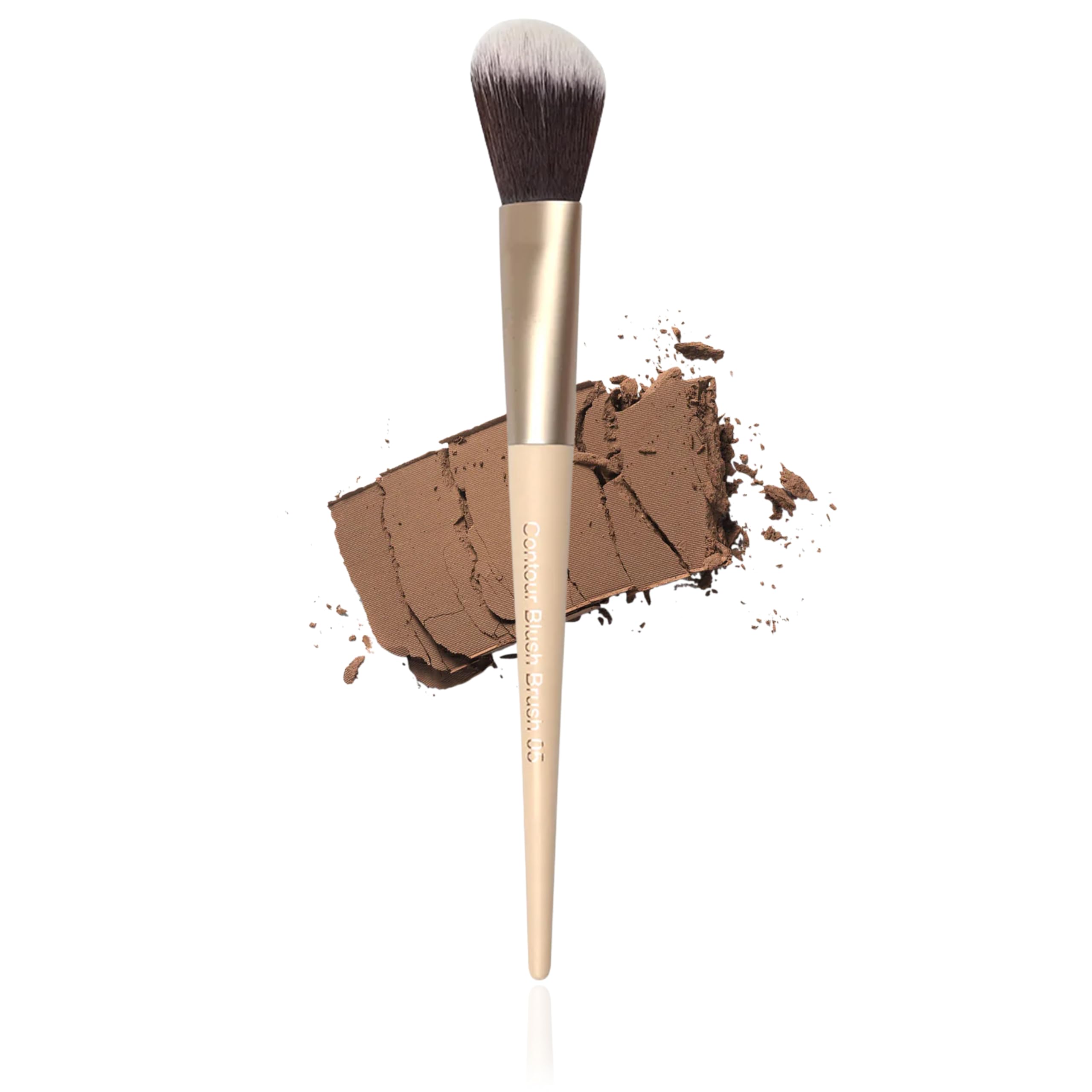 - Contour Blush Brush 05 – Angled Brush for Cream & Powder Blush, Bronzer & Highlighter Application, Precision Sculpting, Soft Vegan Bristles, Defines & Enhances Features