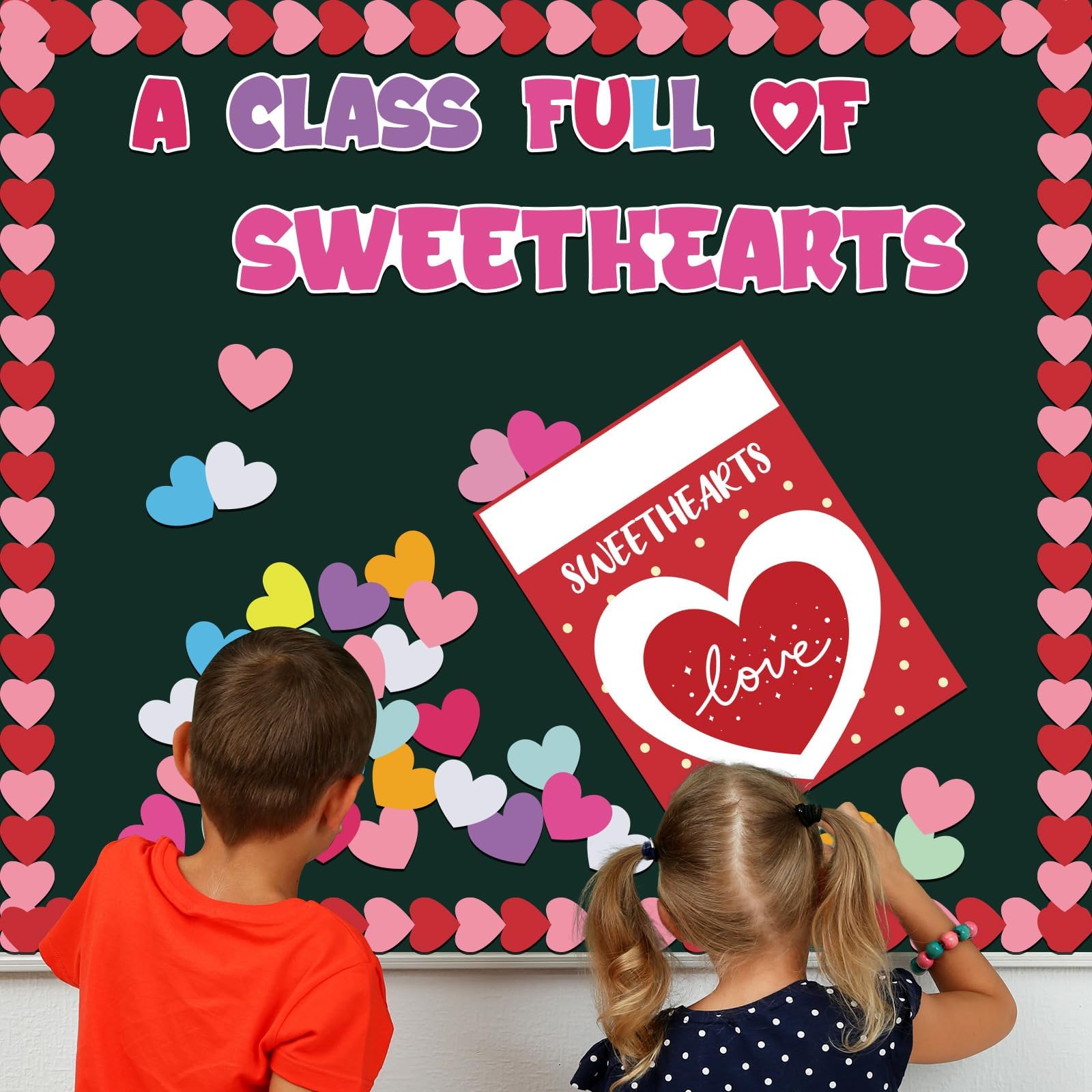 Decoraciones Para El Día De San Valentín, Pancarta Con Texto