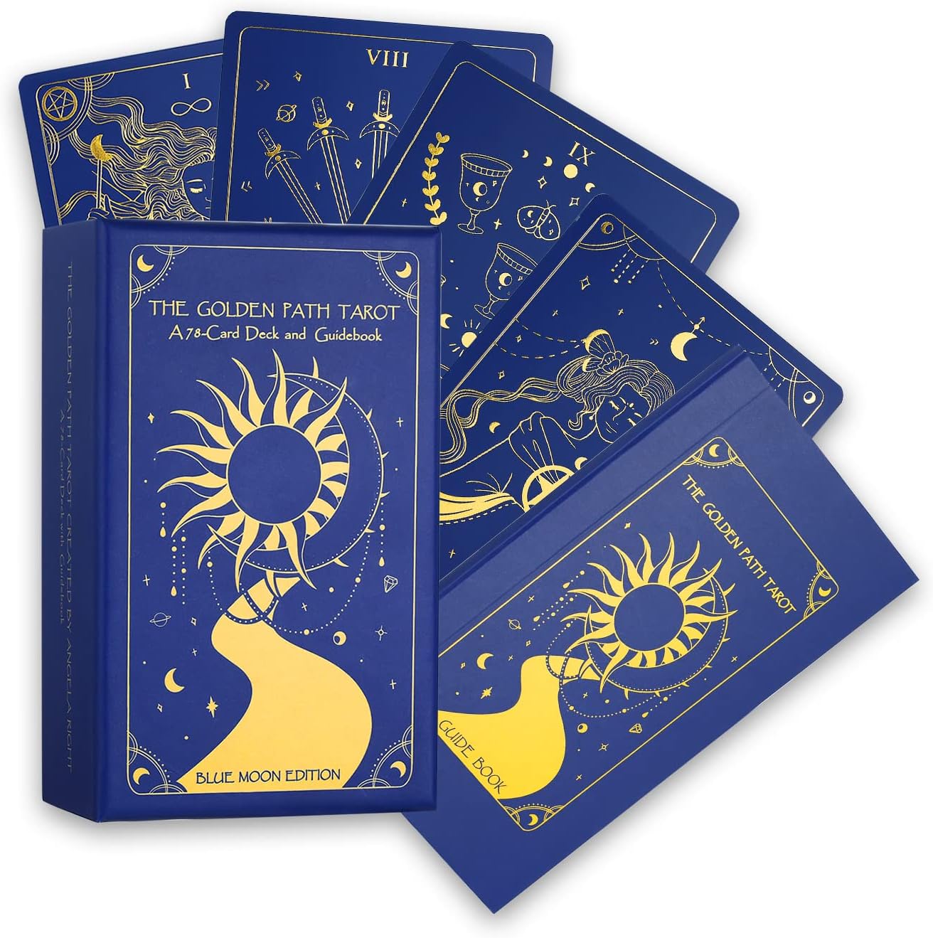 Path La Roti Azura Magic The Golden Path Tarot Blue Moon Edition – Yaxa Colombia