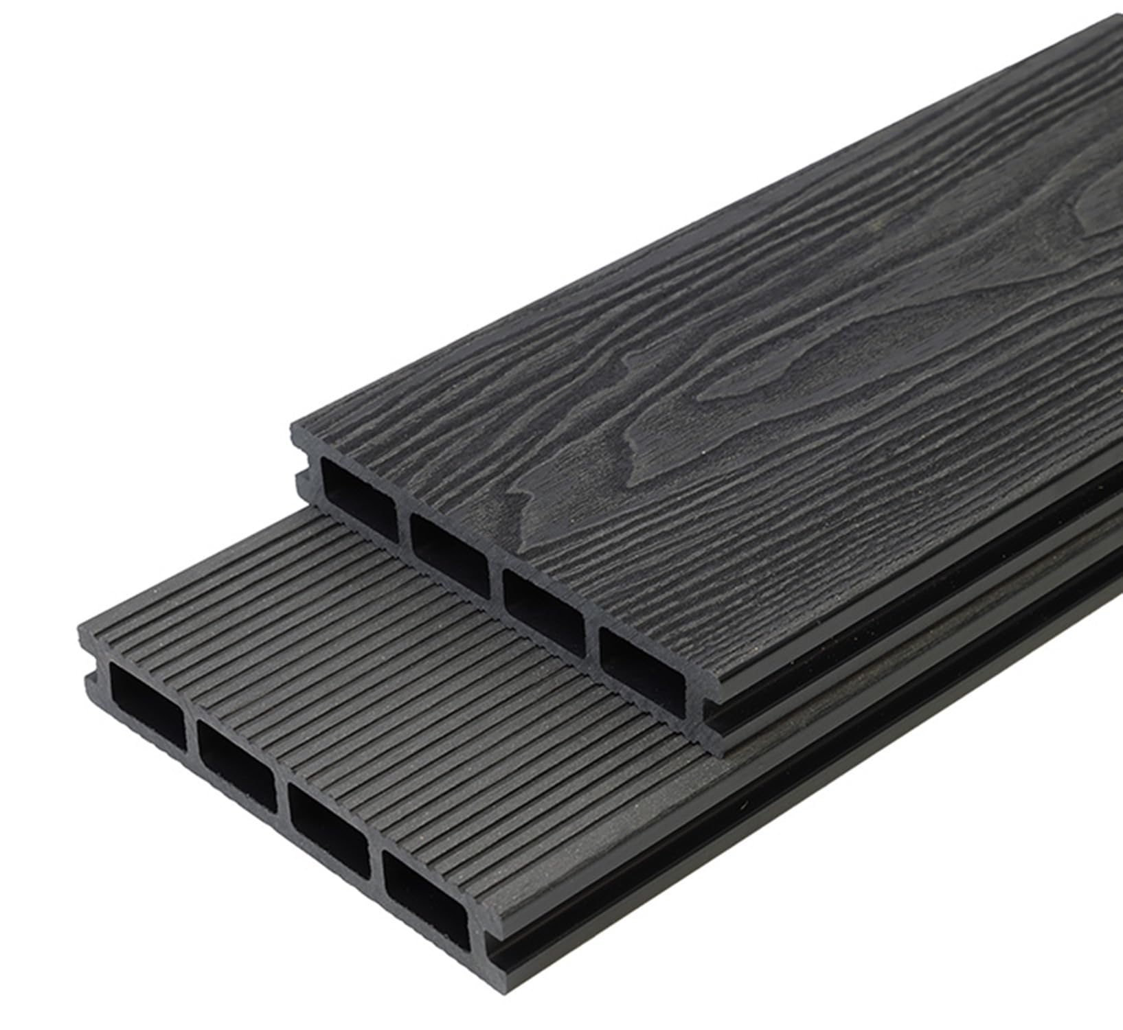 Endorphin Premium WPC Terrassendielen, 6 Dielen Anthrazit für 2 m²