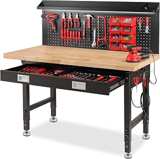 60" Workbench with Drawers