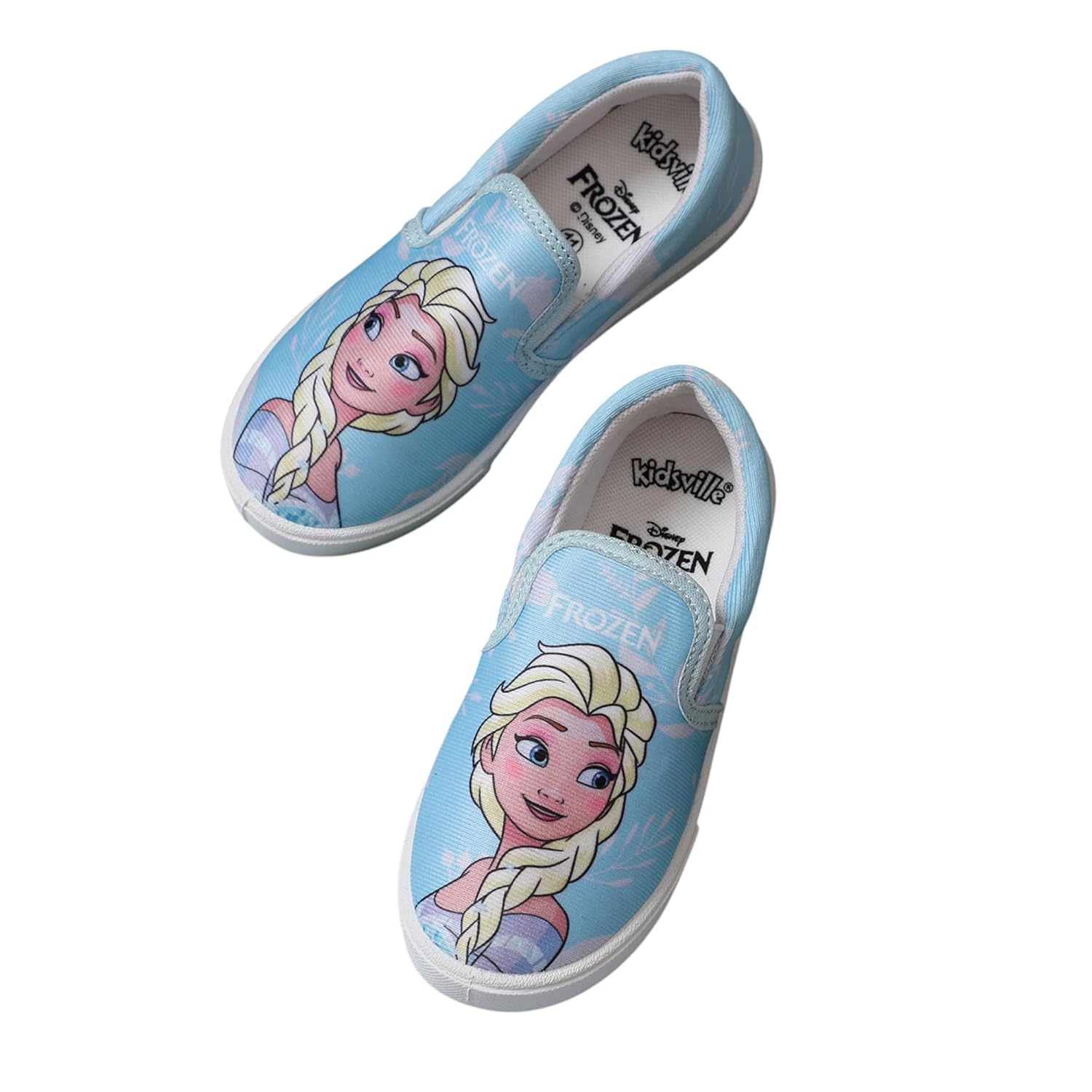 Kidsville Officia Frozen Printed Canvas Shoes for Kids Girls