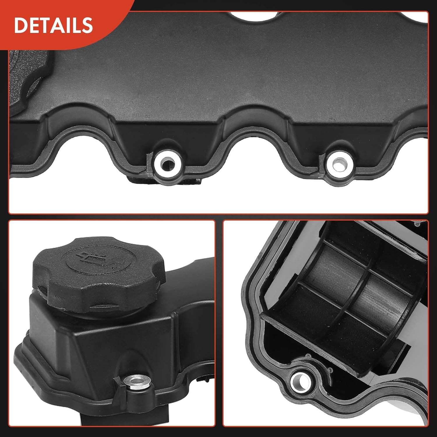 A-Premium Engine Valve Cover with Gasket and Cap Compatible with Daewoo Lanos 1997-2024, Tacuma 2000-2024