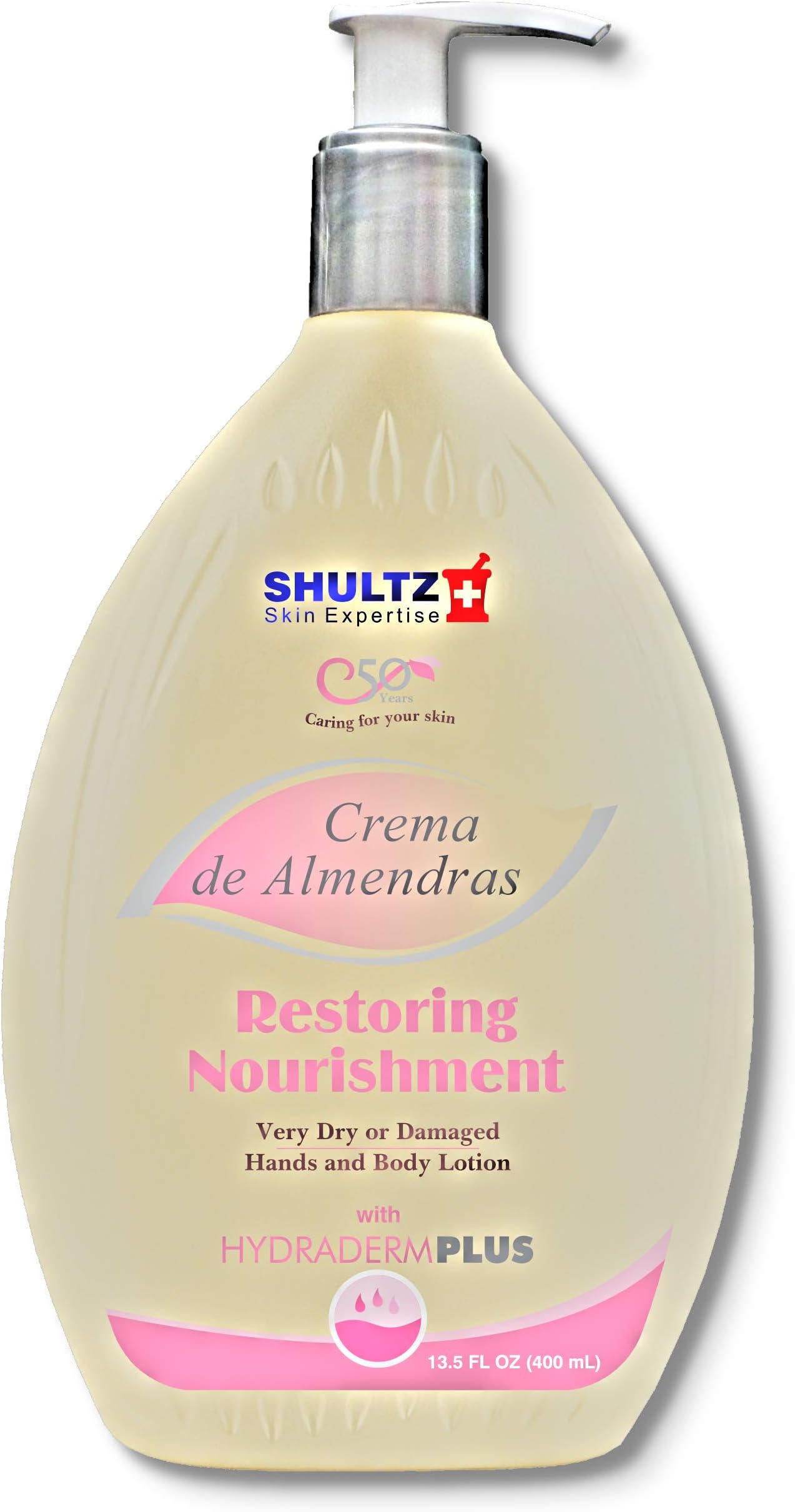Shultz Skin Expertise Almond fragrance Cream for Very Dry Skin, Hands & Body, 13.5 fl. oz.