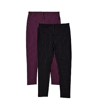 Chromozome Girls Regular Fit Pack of 2 Leggings (MS 4_Multi 1_13-14 Years)