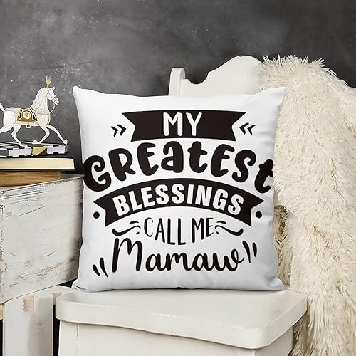 Miniatura 9 de Home Decorative Quote Pillow Covers My Happily Ever After Grandmother Throw Pillowcase with Zipper Motivational Words Soft Velvet Pillow Cover for
