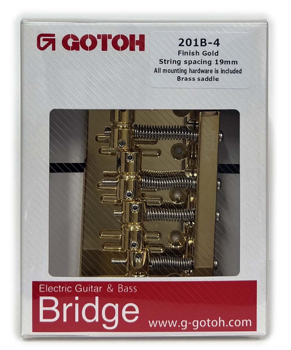 Amazon.co.jp: GOTOH 201B-4G ベースブリッジ ゴールド P201B-4G/D