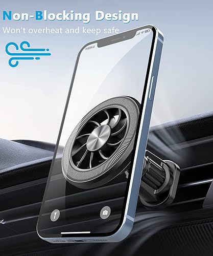 Miniatura 6 de Se adapta al soporte de teléfono MagSafe para automóvil  Soporte magnético mejorado para automóvil, clip de soporte para teléfono celular de