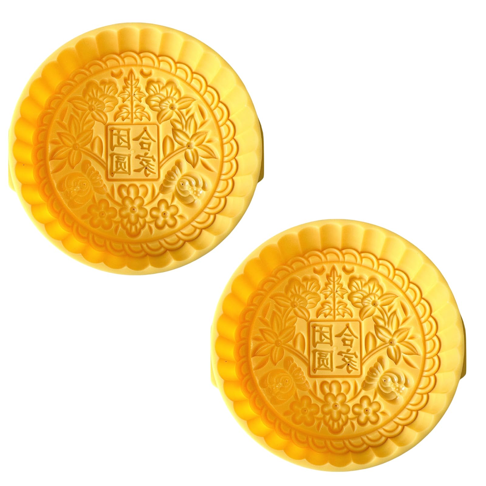 Tsophreniq 2Pcs Biscuit Press Mold Hand Pastries Traditional Pattern Cookie Stamps Cookie Dessert Cutter Baking Tool Hand Pastries Easily Clean Baking