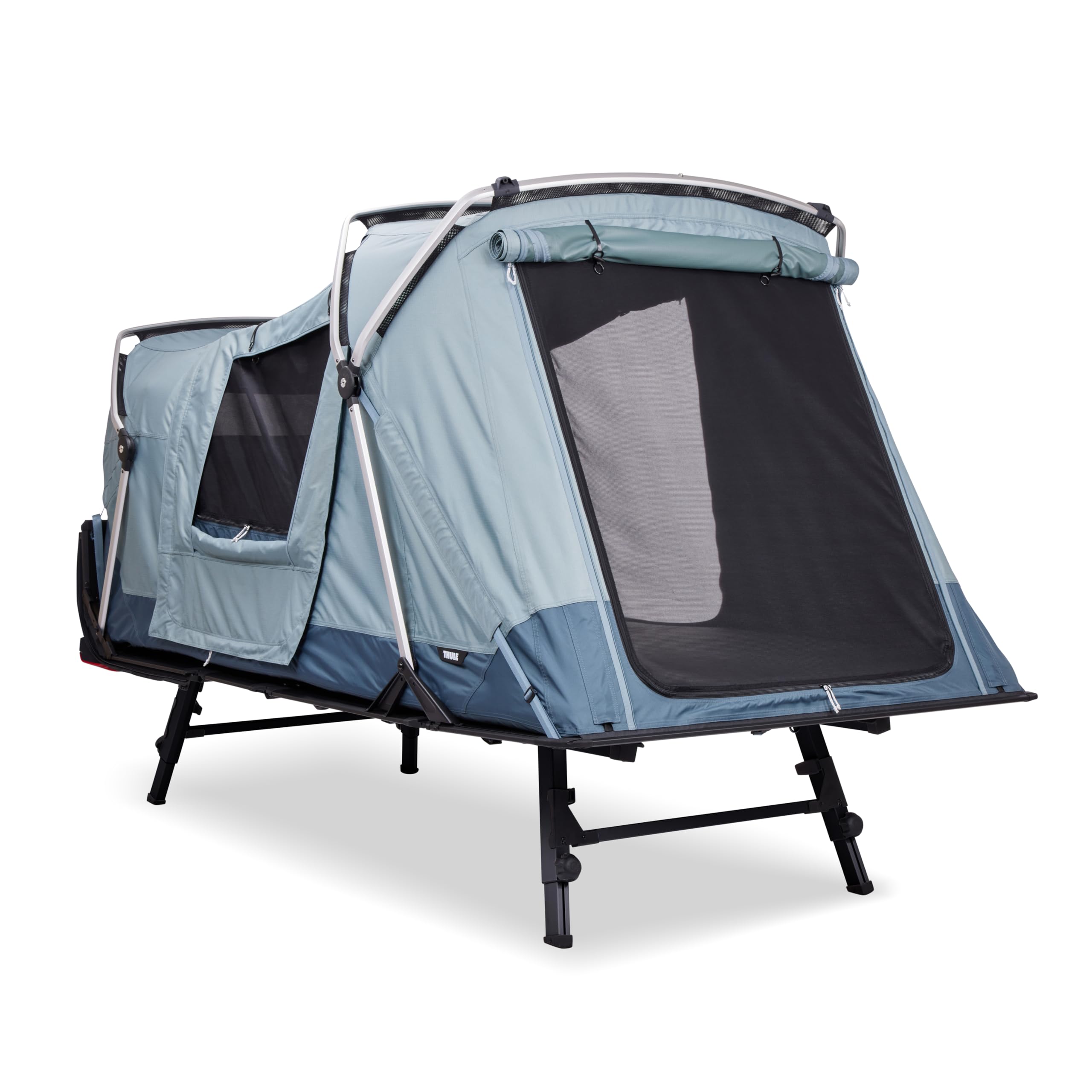 Thule Outset Hitch-Mounted Tent Sleeps 3 People Easy Setup Detaches from Vehicle Car Camping for Jeep Truck SUV