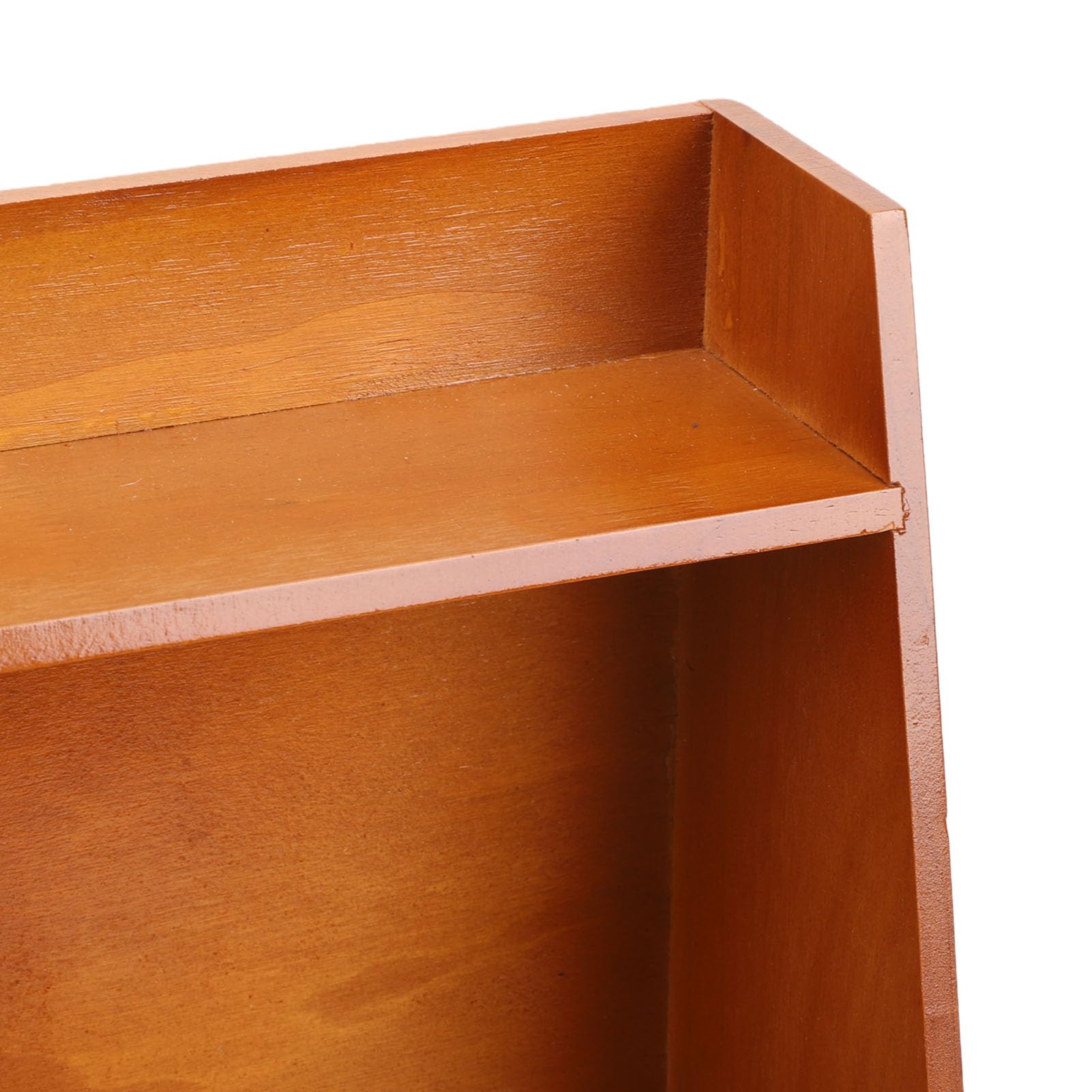 Oumefar Espositore Vintage in Legno, Organizer da Tavolo a 3 Livelli per