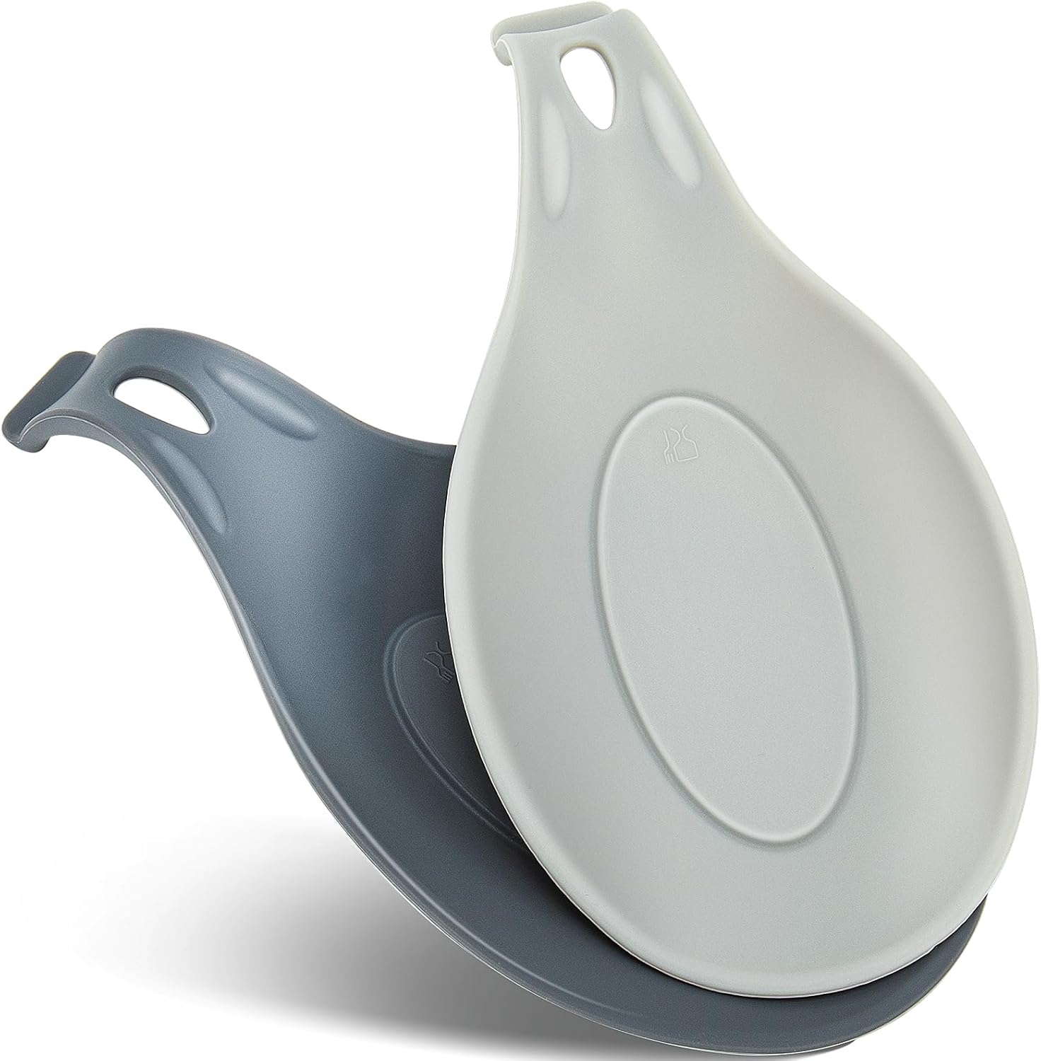 PTNITWO 2Pack Silicone Spoon Rest for Stove Top Kitchen