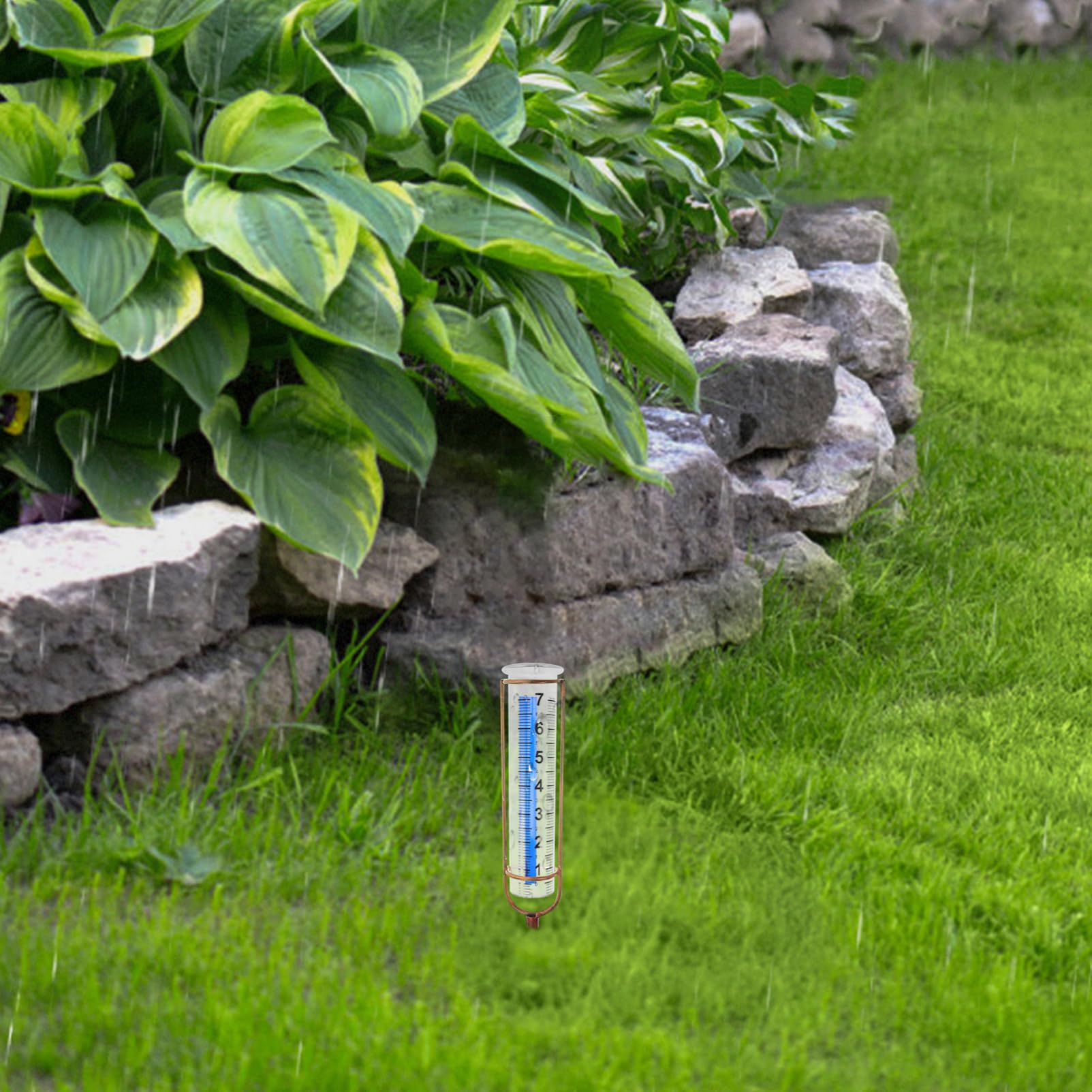 BESPORTBLE 5 Sätze Garten Regenmesser Wasser Regenmesser Für Den Außenbereich Geeignet Tank Outdoor Werkzeug Outdoor Tool Regenmesser-Statue Regenmesser Im Freien Wiederverwendbar 2 Stück * 5
