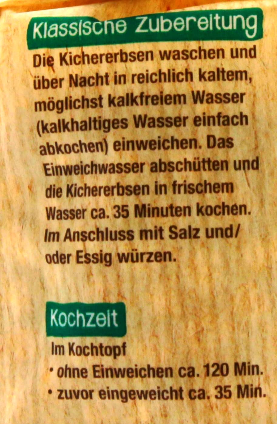 Edeka Bio Kichererbsen, 14er Pack (14 x 500g)
