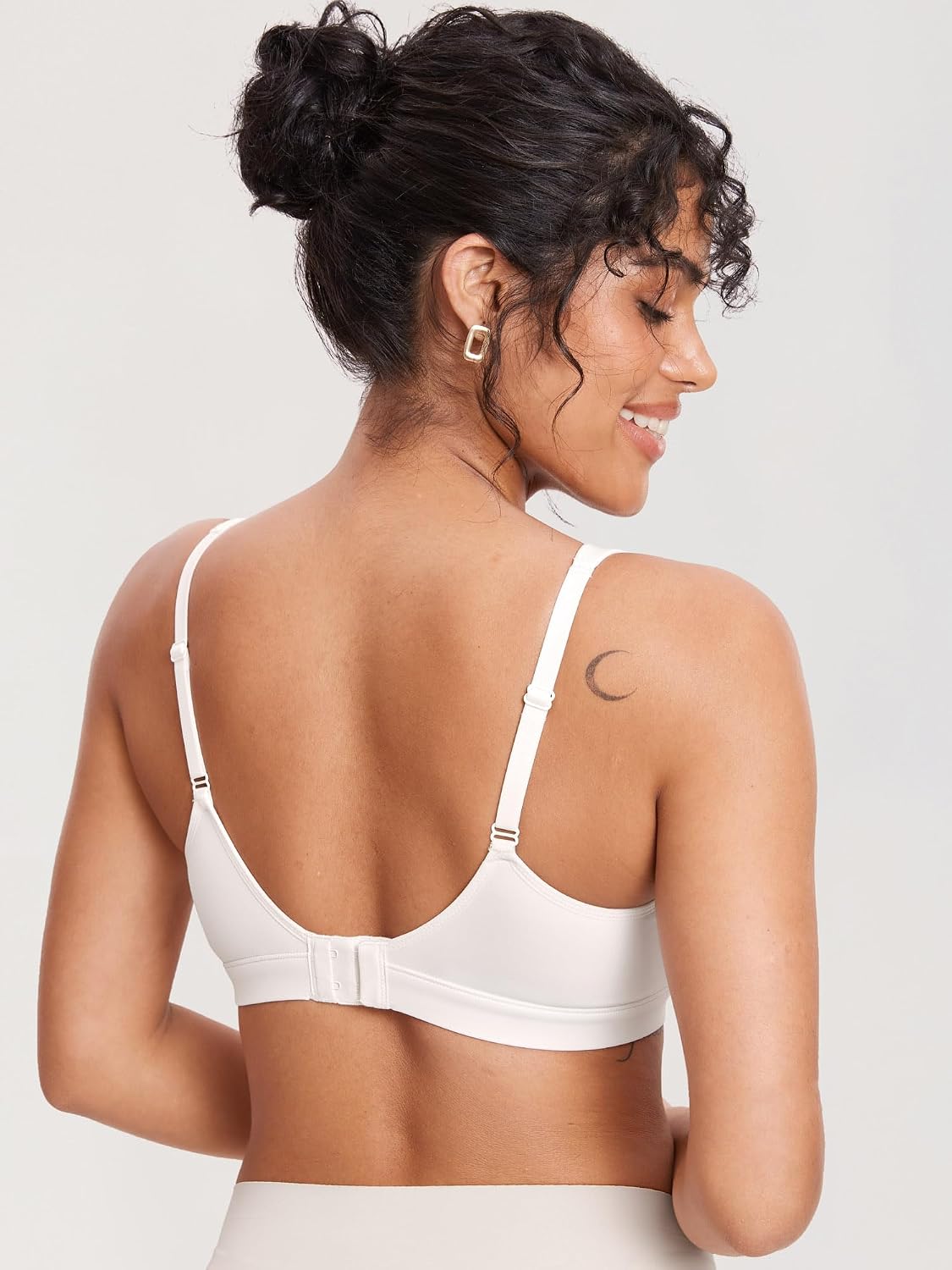 MOMANDA Pumping & Nursing Bra Hands Free | Natrelax,dual velcro straps,all in one,no padding,wireless,full coverage