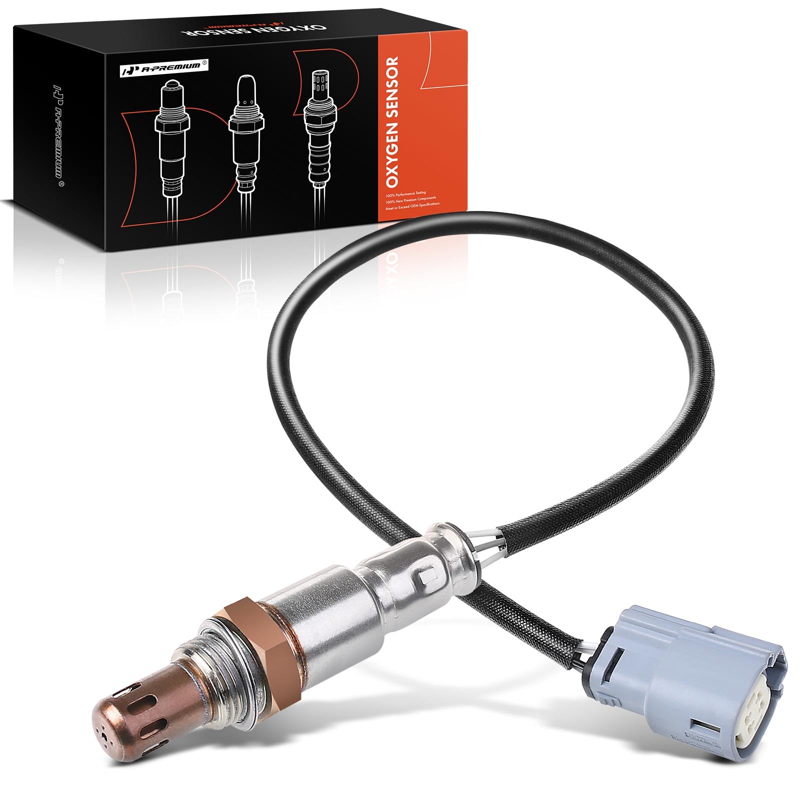 A-Premium O2 Oxygen Sensor Compatible with Ford Edge Explorer 2015-2018 Mustang Lincoln MKT MKX MKZ Downstream