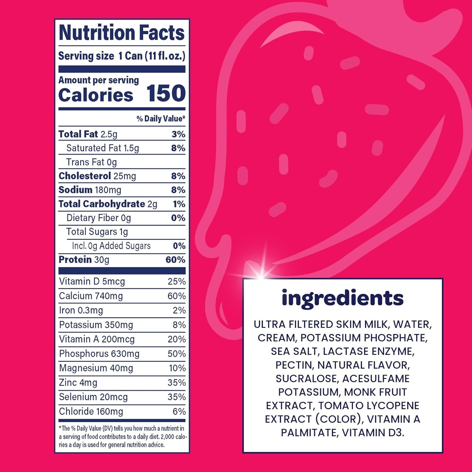 Nurii Ultra Filtered Milk Shake, 30g Protein - 4 Flavor Variety Sampler, Ready-to-Drink Cans, Lactose Free, Low Sugar - 11 fl oz (8 Pack) — Amazon image 6