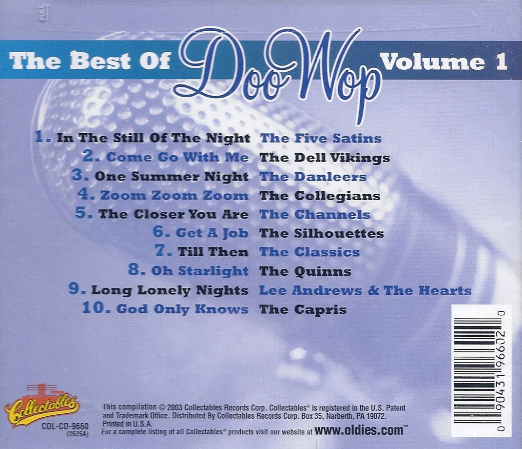 Best of Doo Wop, Volume 1