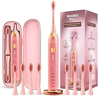 Vista 1 de Wagner Stern Cepillo de dientes blanqueador ultrasónico con sensor de presión. 5 modos de cepillado y 4 niveles de intensidad con control deslizante