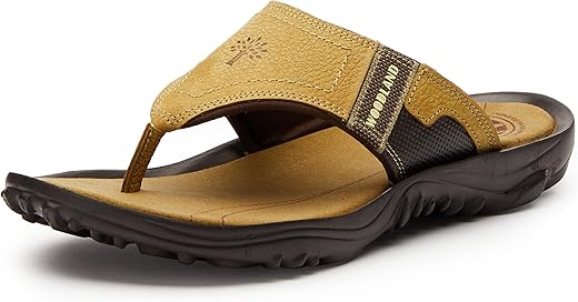 Woodland Men’s Leather Slipper