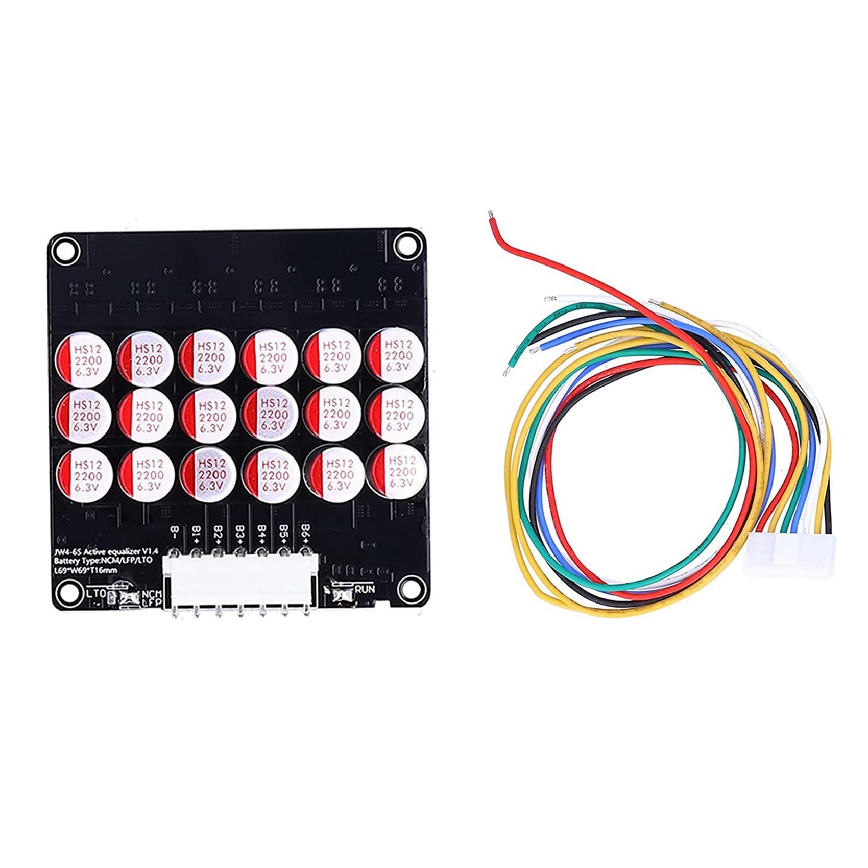 5X 6S Equalizzatore Balancer Lifepo4/Lipo/LTO Batteria Condensatore di Equalizzazione Energetica Scheda