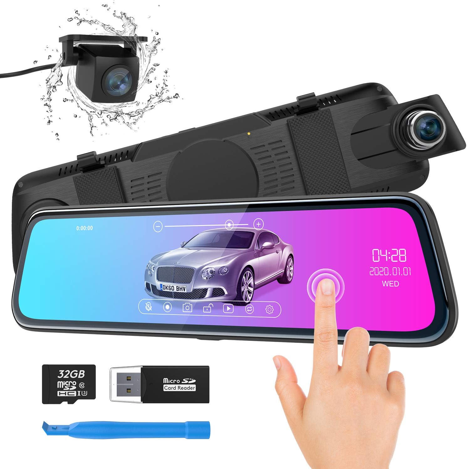 specchietto retrovisore per auto