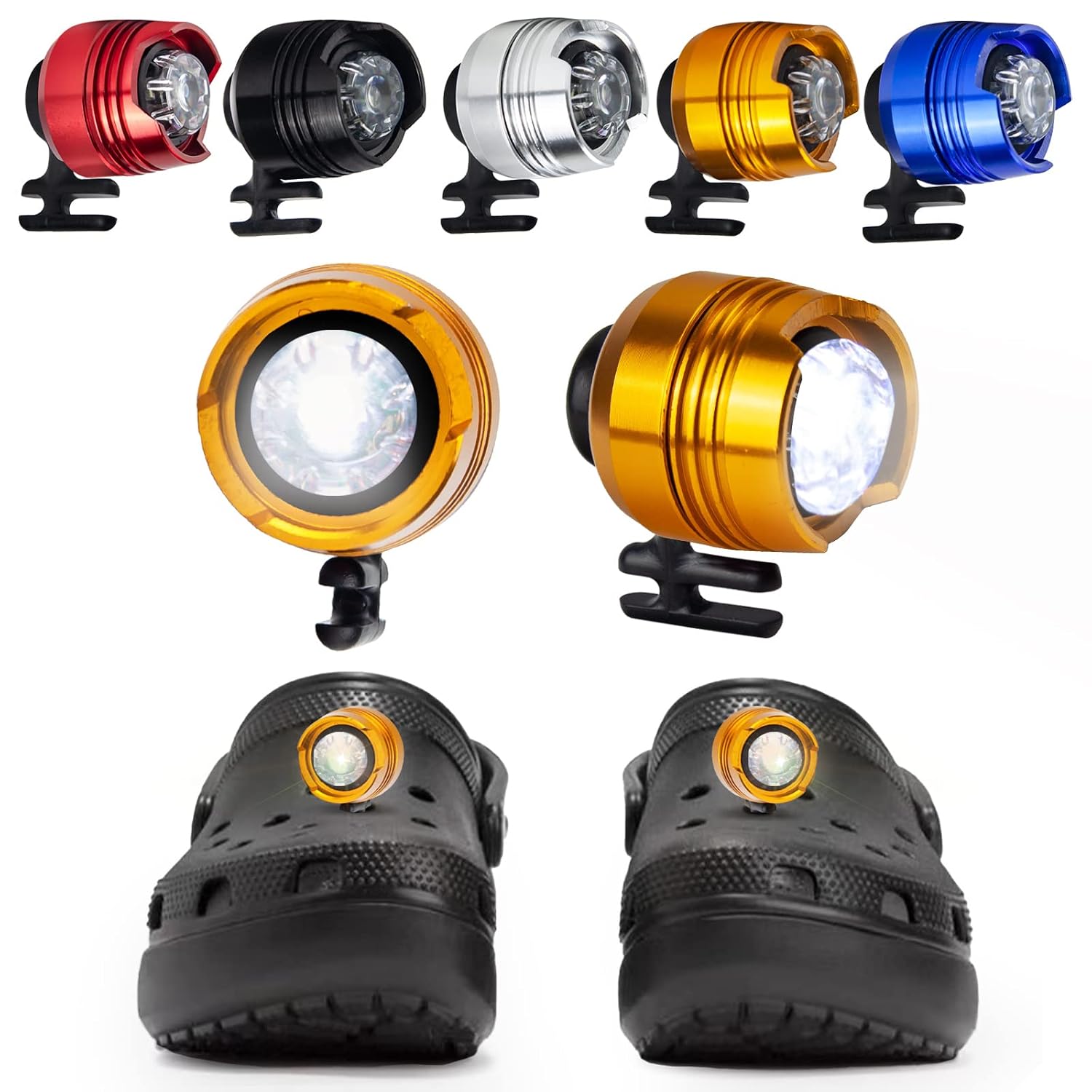 Amazon Headlights For Croc Nedures Small Lights For Crocs Shoes Decoration Glow 72 Hours 