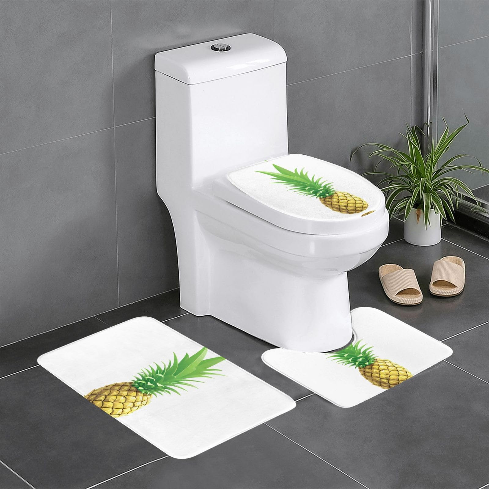 Tapis de salle de bain antidérapants pour éviter les glissades sur carrelage